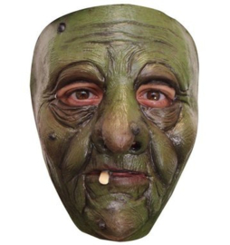 Masker groen enge heks