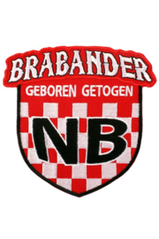 Embleem / applicatie Brabander geboren en getogen