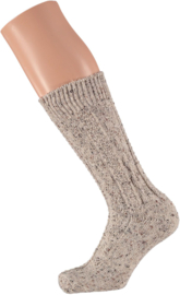 Oktoberfeest tiroler sokken Grijs/Beige - maat 39/42