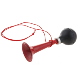 Fiets toeter met knijpbol - 17 cm
