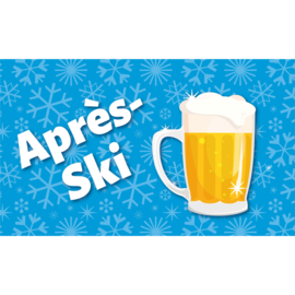 Vlag Oktoberfeest / Bierfeest / Apres ski -  90 x 150 cm