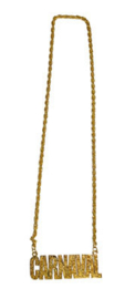 Gouden ketting Carnaval (53484E)