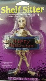 Skeleton Shelf Sitter - Happy Halloween (2973GF)