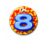 Button 8 jaar