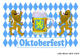 Vlag Oktoberfeest / Bierfeest -  40 x 60 cm