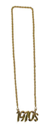 Gouden ketting 1970's (53475E)