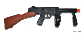Tommy Gun geweer met geluid  - 50 cm (51204E)