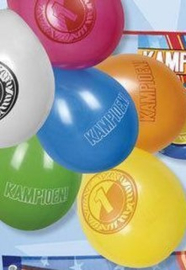 Ballonnen Kampioen - 6 stuks
