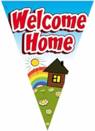 Vlaggenlijn Welcome Home (welkom thuis) - 6 meter (27279M)