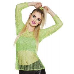 Nethemd / visnet shirt neon Groen (01934B)