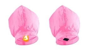 Wensballon Donker Roze - ALLEEN AFHALEN € 6,95