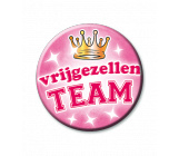 Button Vrijgezellenteam vrouw