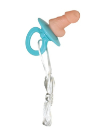 Fopspeen met penis - piemel