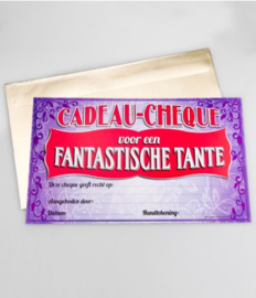 Cadeau-cheque FANTASTISCHE TANTE (10PD)
