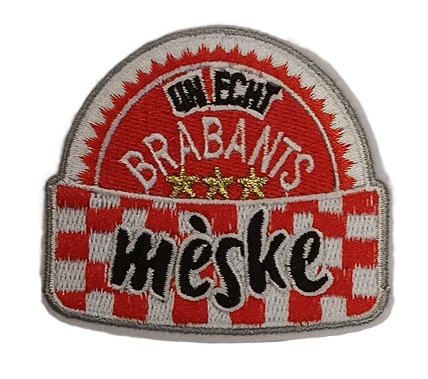 Embleem / applicatie BRABANTS MESKE - 6,5 X 7,5 cm