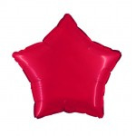 Folie Ster 18" - Rood / Red