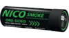 Nico Smoke Tube / Rookfakkel / Rookpot One sided 80s GROEN Cat. P1