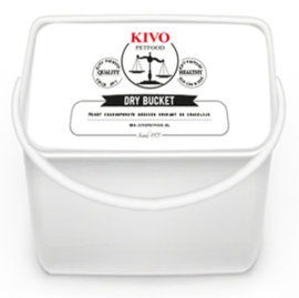 Niet modieus bevel Dodelijk Kivo Dry Bucket | VOOR KOUDGEPERSTE BROKKEN | Droogvoeding voor de hond |  Kivo Bezorgservice