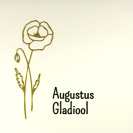 Geboorte tegel || Augustus