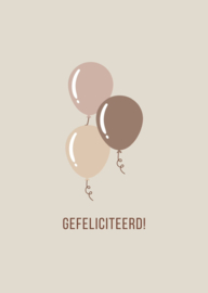 Gefeliciteerd ballon