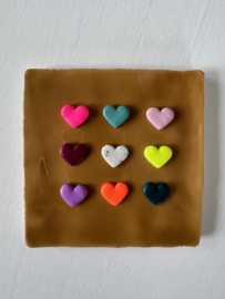 Tegeltje hartjes