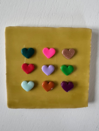 Tegeltje hartjes