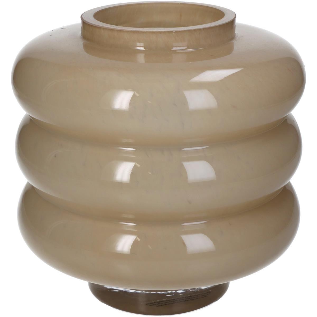 vase glass beige