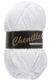 Lammy Yarns Chenille 6 | 005 Wit