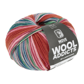 WOOLADDICTS Move | 1126.0002 | Rose/orange/blue