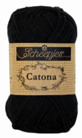 Scheepjes Catona 50 gram 110 Jet Black