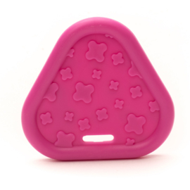 Bijtring siliconen triangel | Durable | 2 stuks