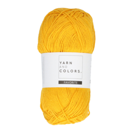 Yarn and Colors Favorite 015 Mustard