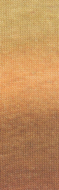 Lang Yarns Mille Colori socks & lace luxe | 859.0211 | Brick/orange/mustard yellow