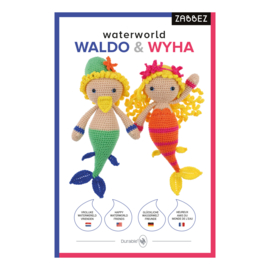 Haakpakket | Zabbez | Zeemeerman Waldo en Zeemeermin Wyha