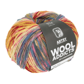 WOOLADDICTS Artsy | 1140.0003 | Red/blue/yellow