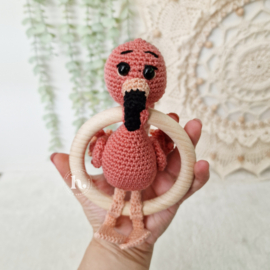 Haakpakket | Haakchateau | Rammelaar flamingo