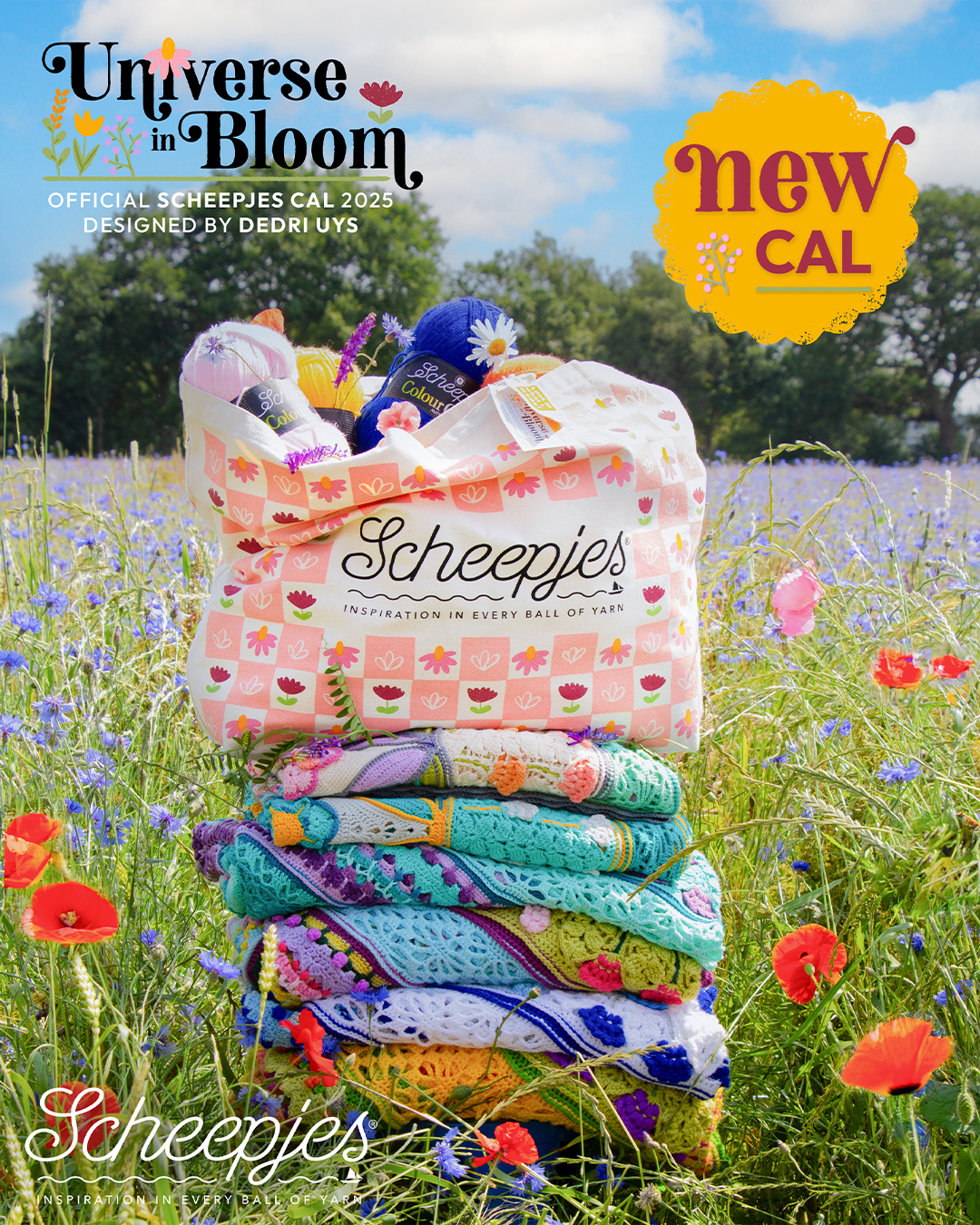Haakpakket | Cal Scheepjes 2025 | Universe in Bloom