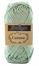 Scheepjes Catona 50 gram 402 Silver Green