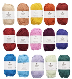 Yarn and Colors Must-have | Voordeelpakket | De 15 nieuwste kleuren (126 t/m 140)