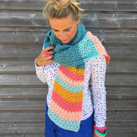 Yarn and Colors | Haakpakket | Colorful Scarf