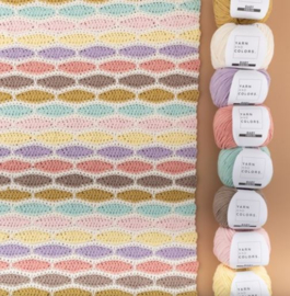 Yarn and Colors | Haakpakket | Stripy Waves Blanket