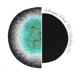 Scheepjes Whirl 785 Minty Black Velvet