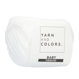 Yarn and Colors Baby Fabulous 001 White