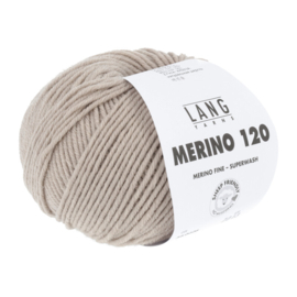 Lang Yarns Merino 120 | 34.0226 | Beige mélange