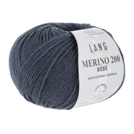 Lang Yarns Merino 200 BEBE | 71.0434 | Jeans