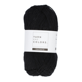 Yarn and Colors Favorite 100 Black