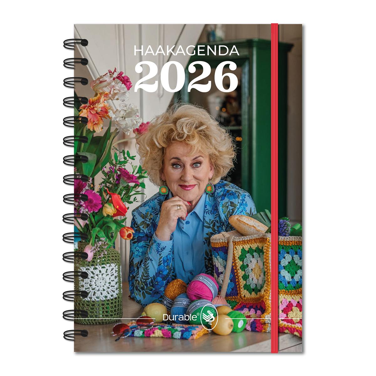 Pre-order | Durable Haakagenda 2026 | Met haakpatronen van Karin Bloemen