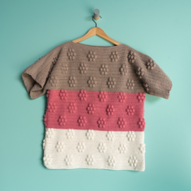 Yarn and Colors | Haakpakket | Spring Flowers Tee