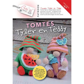 Haakpatroon Tomtes Tyler en Teddy | Afgedrukt exemplaar