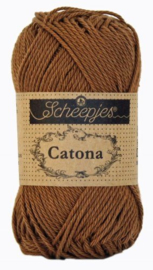 Scheepjes Catona 50 gram 157 Root Beer